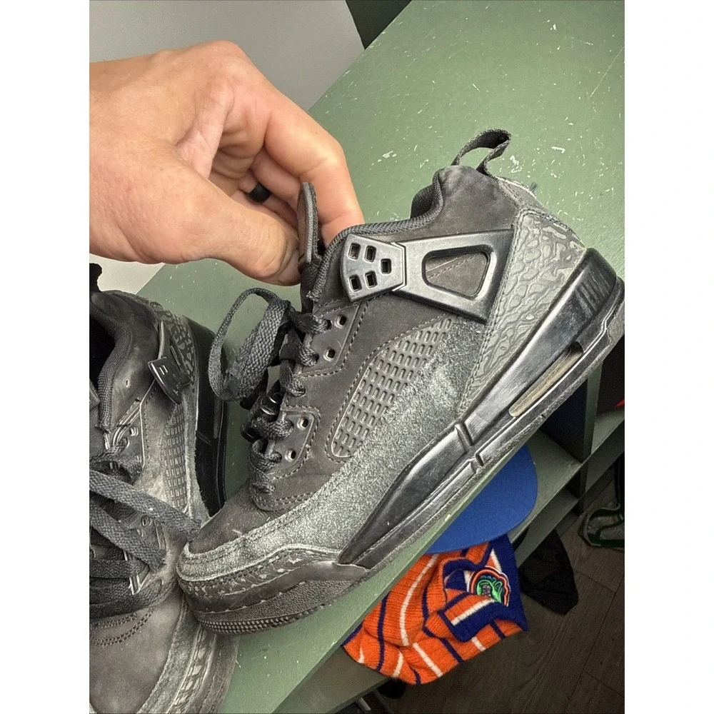 Nike Jordan Spizike Low GS Black Cat GS SIZE 4.5Y FQ3950-001 Big Kids Youth